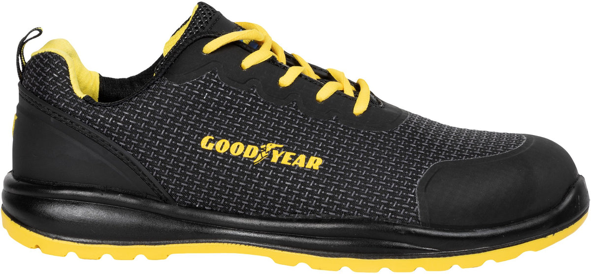 GOODYEAR Scarpe antinfortunistiche traspiranti nere sicurezza sul lavoro