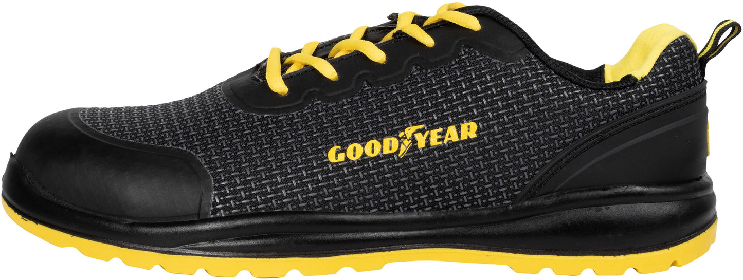 GOODYEAR Scarpe antinfortunistiche traspiranti nere, sicurezza sul lavoro