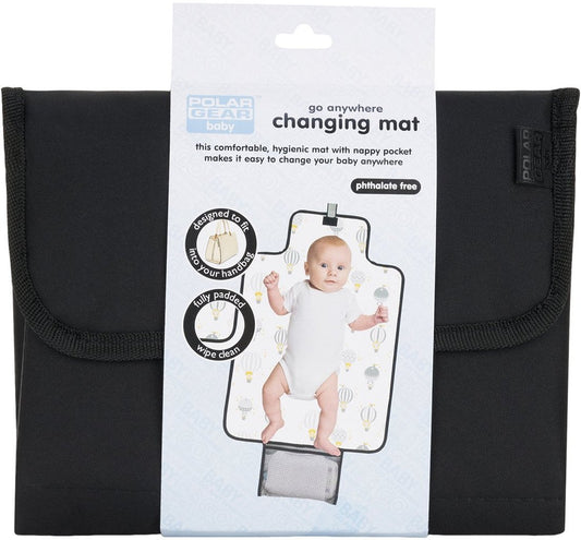 POLAR GEAR Fasciatoio in Borsetta per Bambini con mongolfiere senza BPA