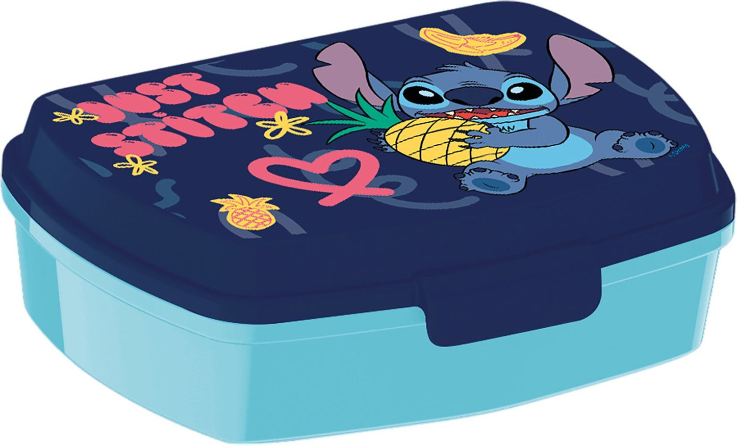 STOR Sandwich Box Funny Stitch Disney Per Bambini In Plastica Originale