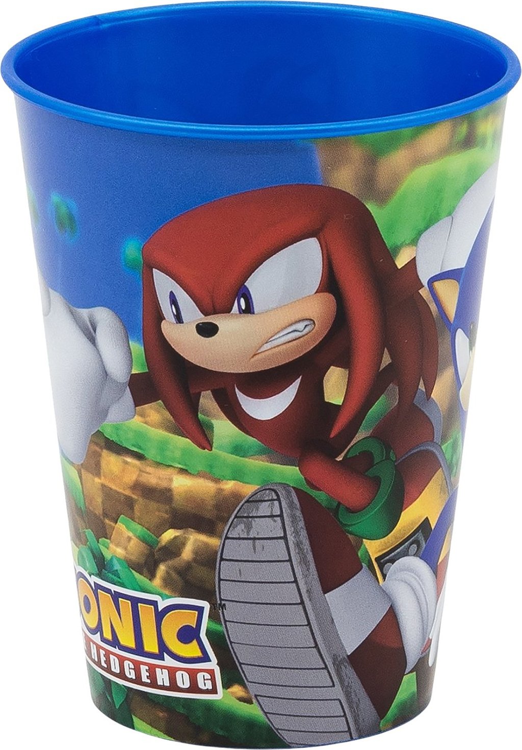 STOR Bicchiere in Plastica per Bambini con grafica di Sega Sonic da 260 ml