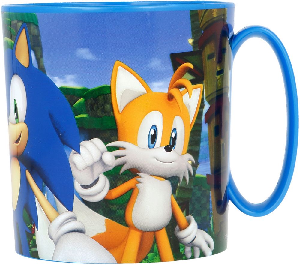 Tazza in plastica Bambini Sega Sonic da 350 ml