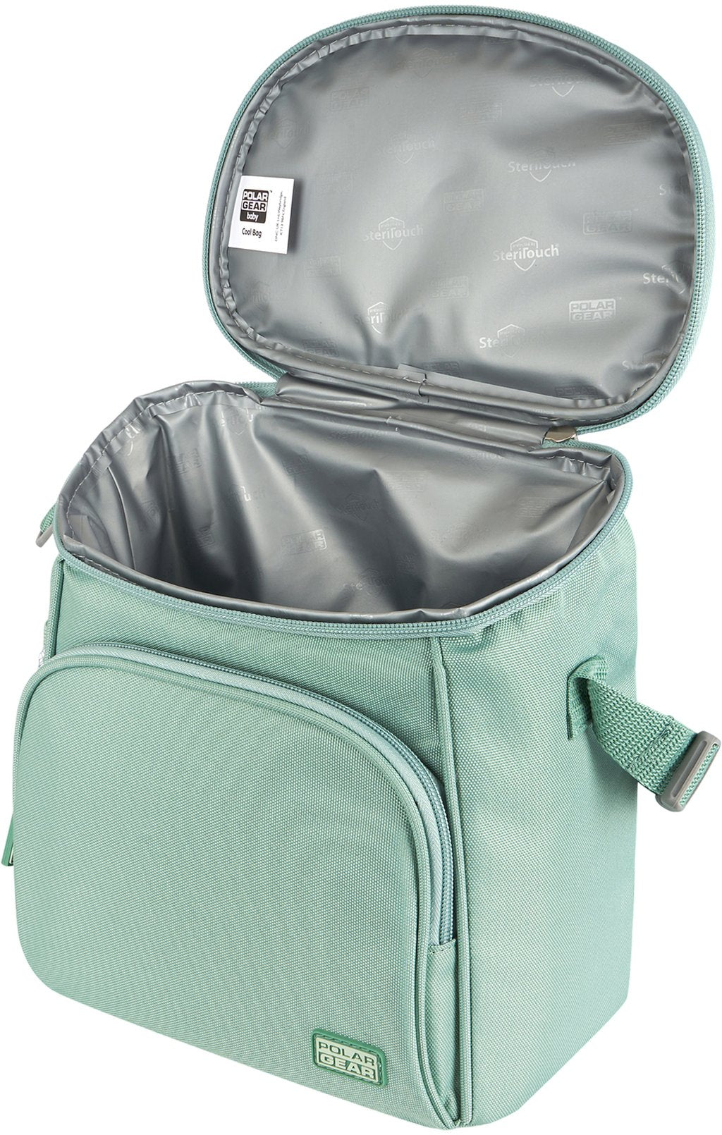 POLAR GEAR Borsa Termica Safari, senza BPA, con due scomparti con zip