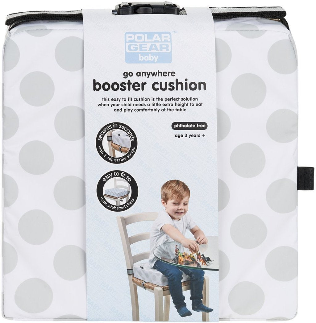 POLAR GEAR Cuscino Alza Sedia Bambini Antiscivolo, in sintetico senza BPA