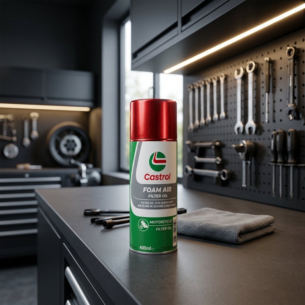 Castrol Foam Air Filter 5W-30 RN17 400L Olio Motore Lubrificante Moto Moto Moto