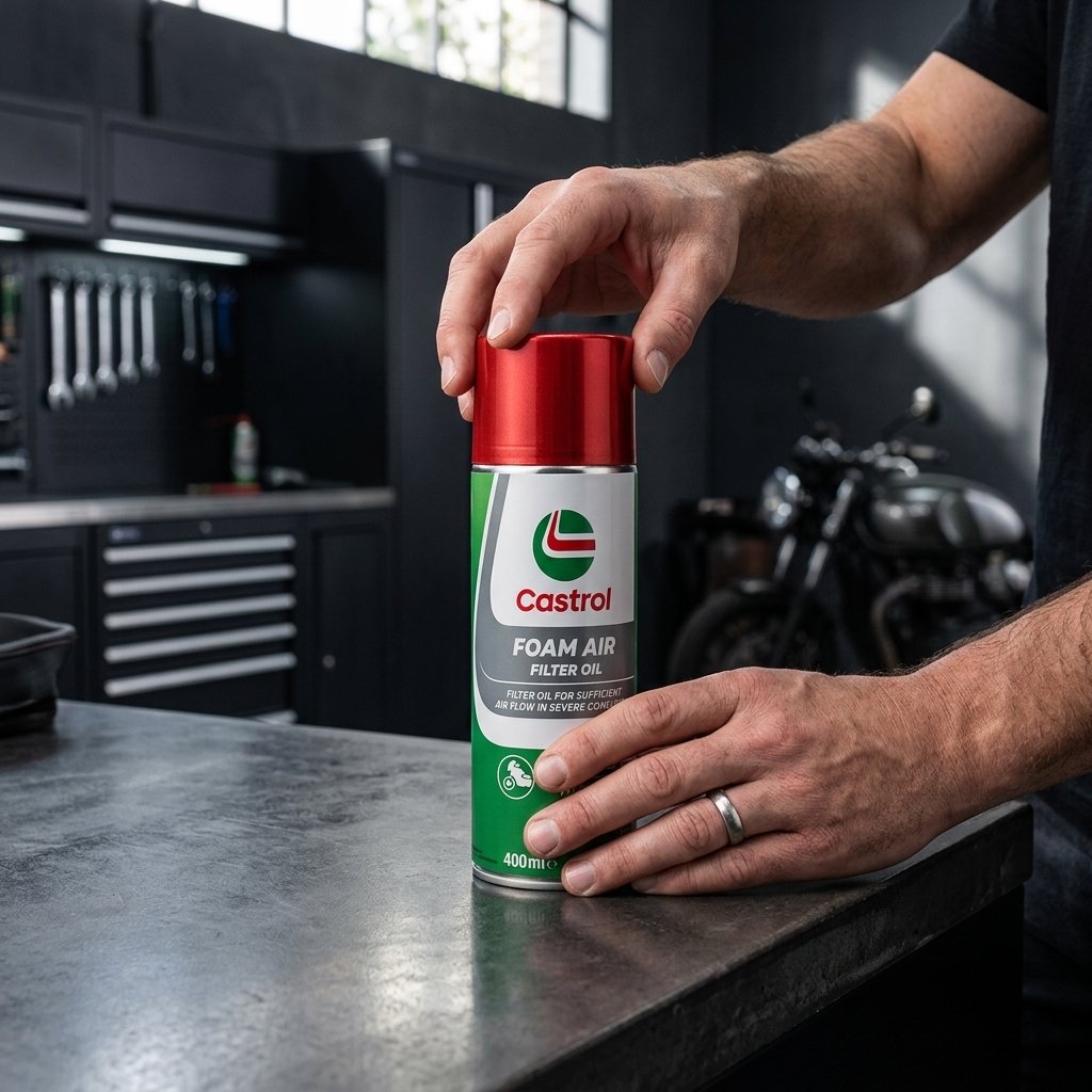 Castrol Foam Air Filter 5W-30 RN17 400L Olio Motore Lubrificante Moto Moto Moto