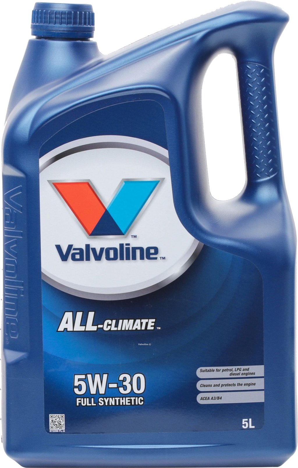 VALVOLINE Olio Lubrificante Motore All-Climate 5W-30 5L Auto Sintetico
