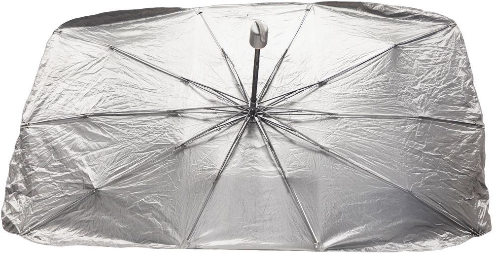 Parasole a Ombrello per autovetture -facile da utilizzare - tessuto argento isolante