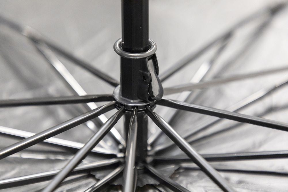 Parasole a Ombrello per autovetture -facile da utilizzare - tessuto argento isolante