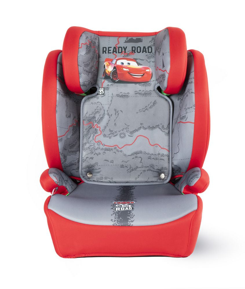 Seggiolino auto Cars bambini con altezza da 100 a 150 cm Saetta McQueen