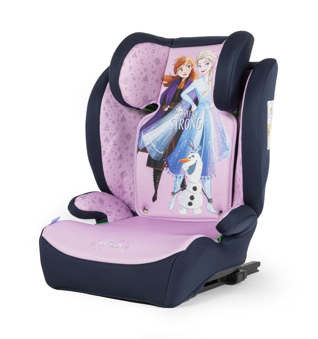 Seggiolino auto Frozen ISOFIX per bambini con altezza da 100 a 150 cm