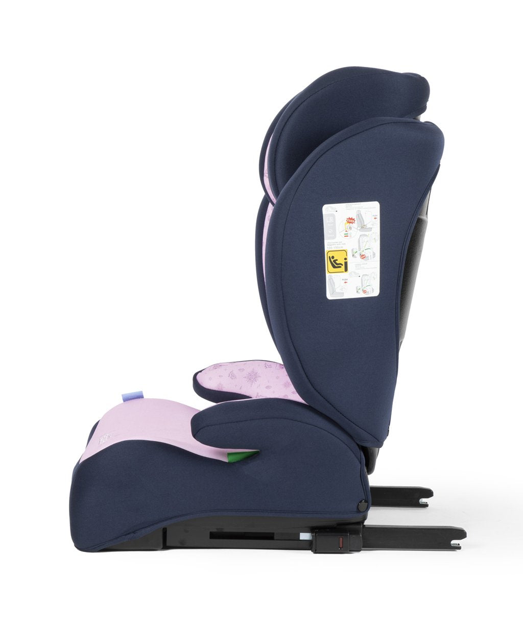 Seggiolino auto Frozen ISOFIX per bambini con altezza da 100 a 150 cm