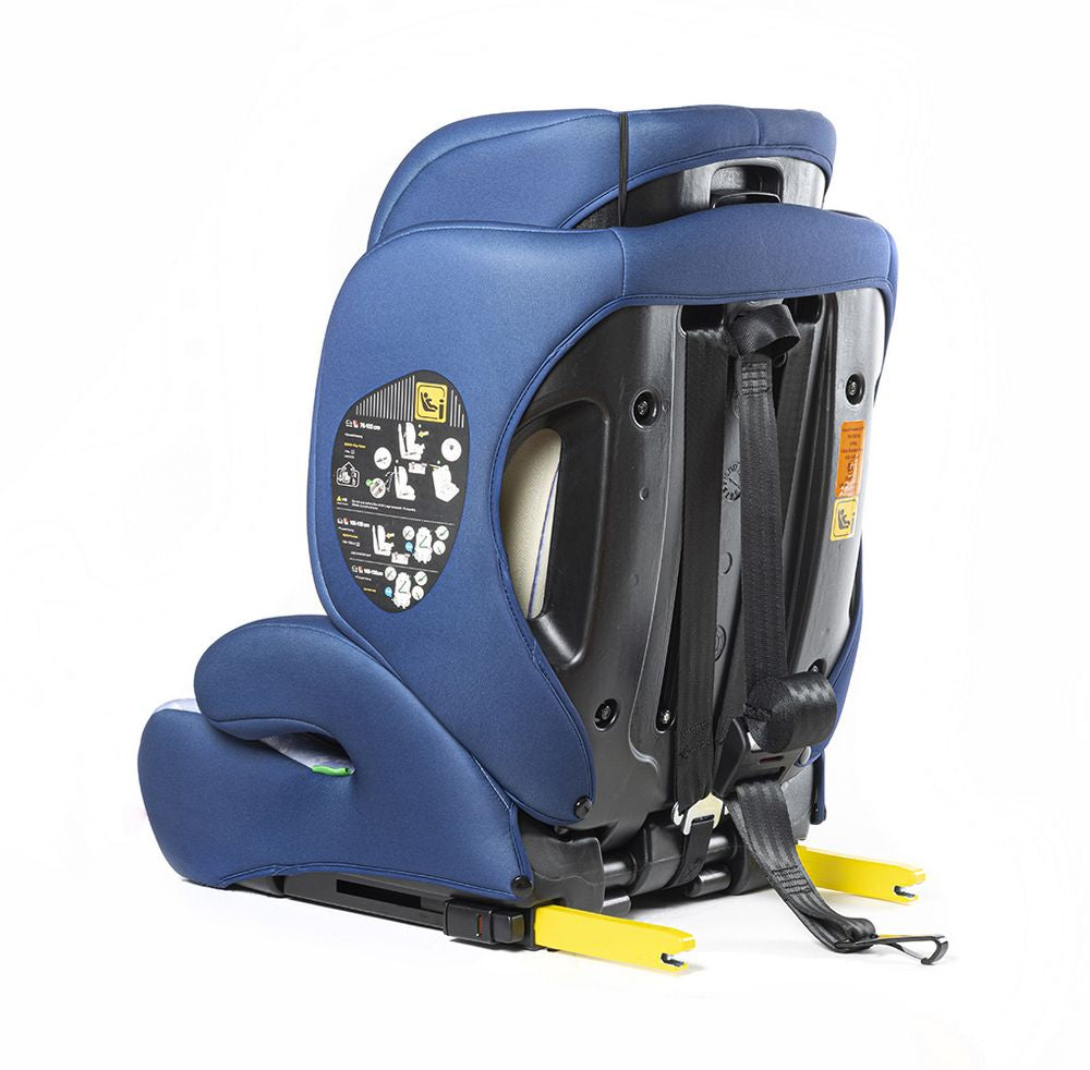 Disney Seggiolino Auto Mickey Mouse con attacco ISOFIX per la sicurezza dei bambini con altezza da 76 a 150 cm