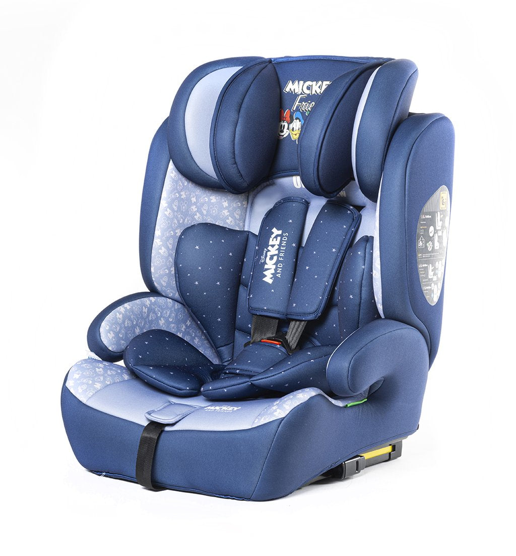 TATAWAY Seggiolino Auto Disney Mickey Mouse con attacco ISOFIX per la sicurezza