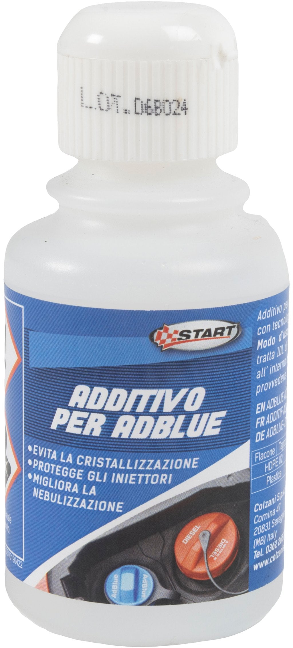 START Additivo per AdBlue confezione da 100 ml per motori Diesel con tecnologia