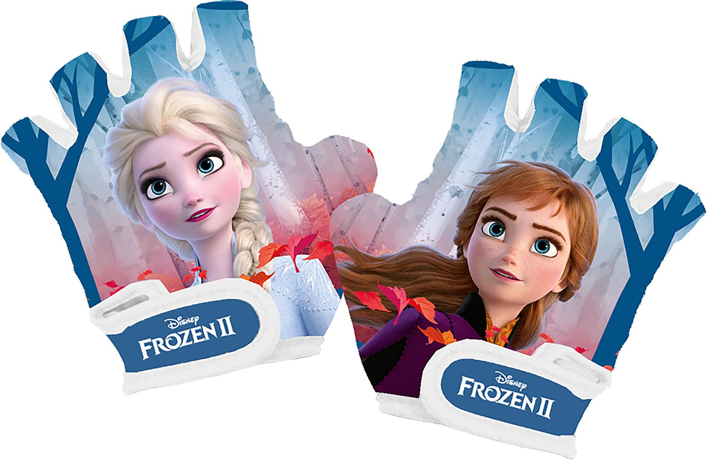 TATAWAY Guanti Disney Frozen da bicicletta per bambina con palmo rinforzato