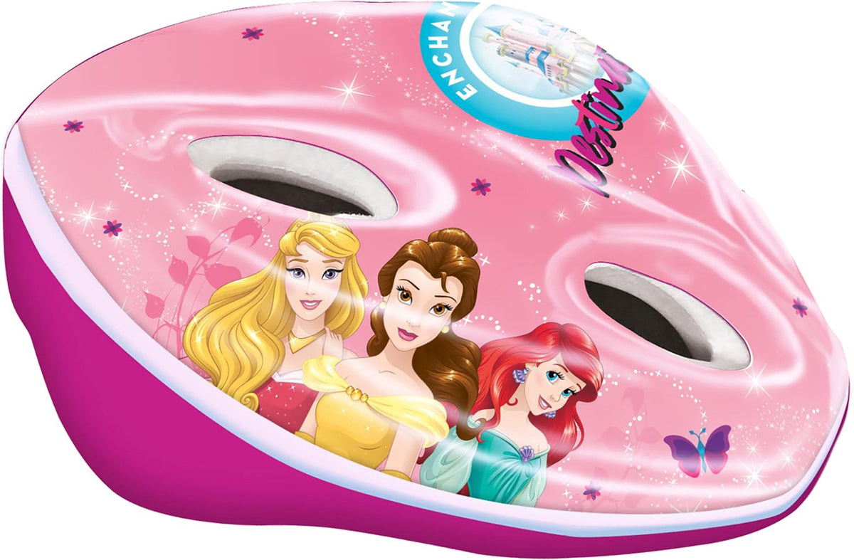 TATAWAY Casco Easy Disney Principesse bicicletta per con fori 52-56 cm 4-8 anni
