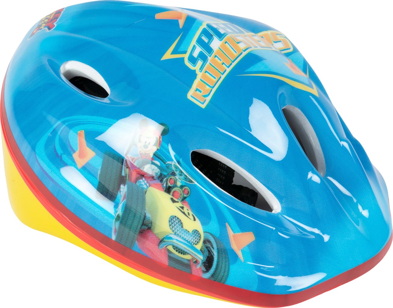 TATAWAY Casco Easy Disney Mickey Mouse bicicletta per con fori 52-56 cm 4-8 anni