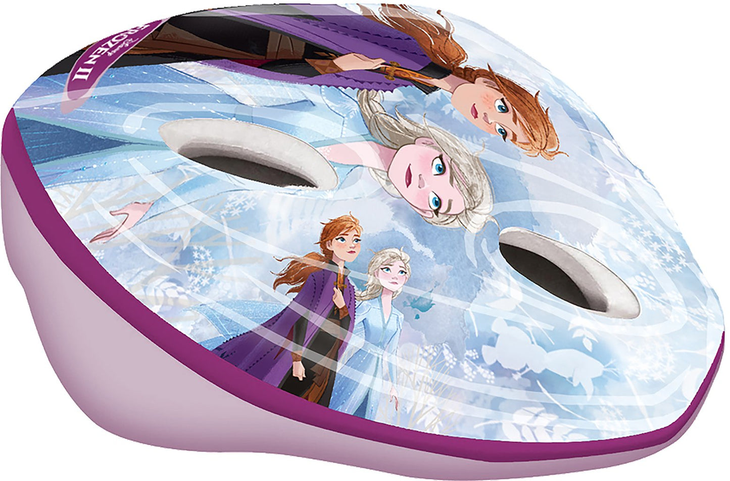 TATAWAY Casco Easy Disney Frozen da bicicletta per bambina con fori