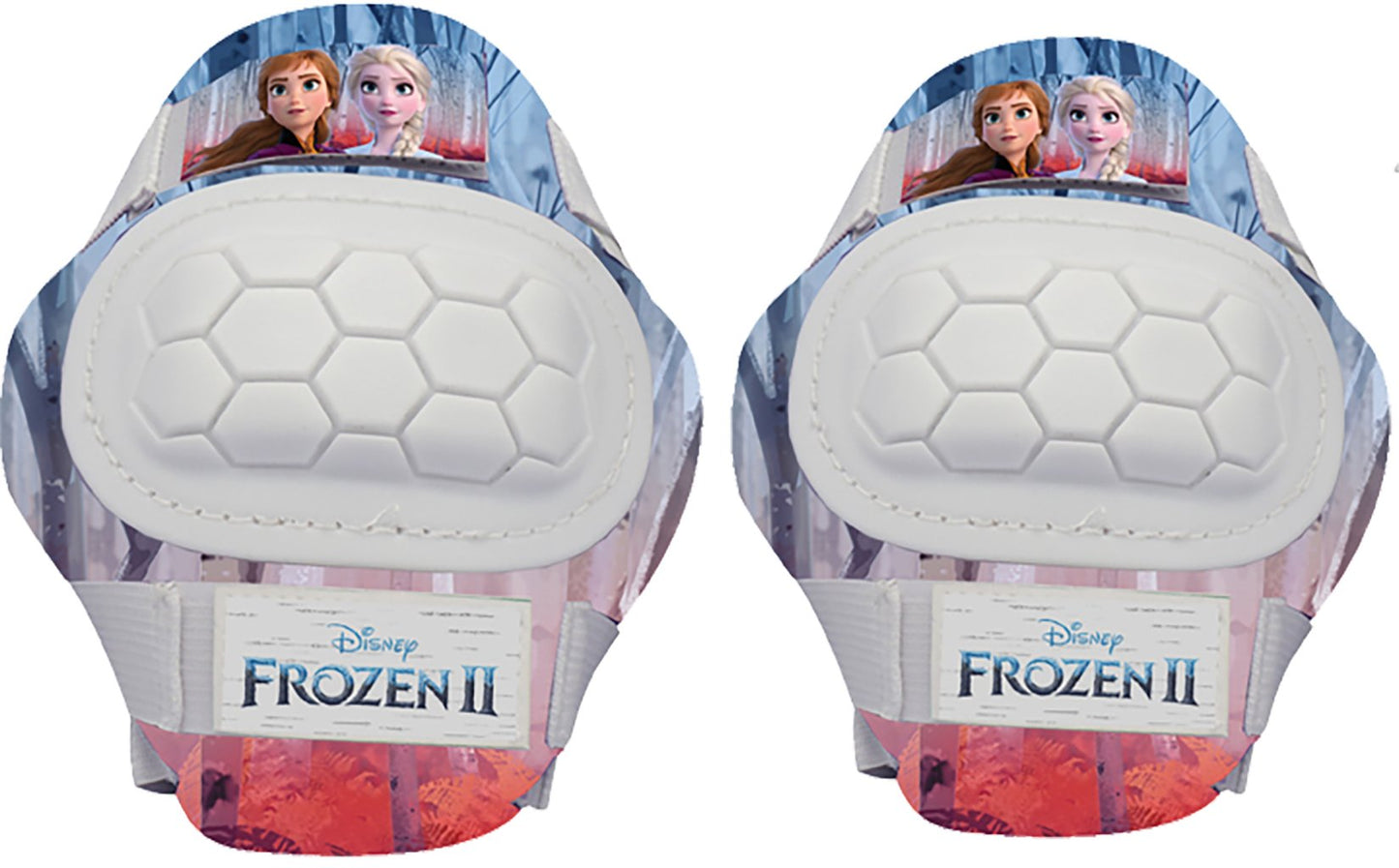 TATAWAY Kit con gomitiere e ginocchiere Disney Frozen da bambina per sport su