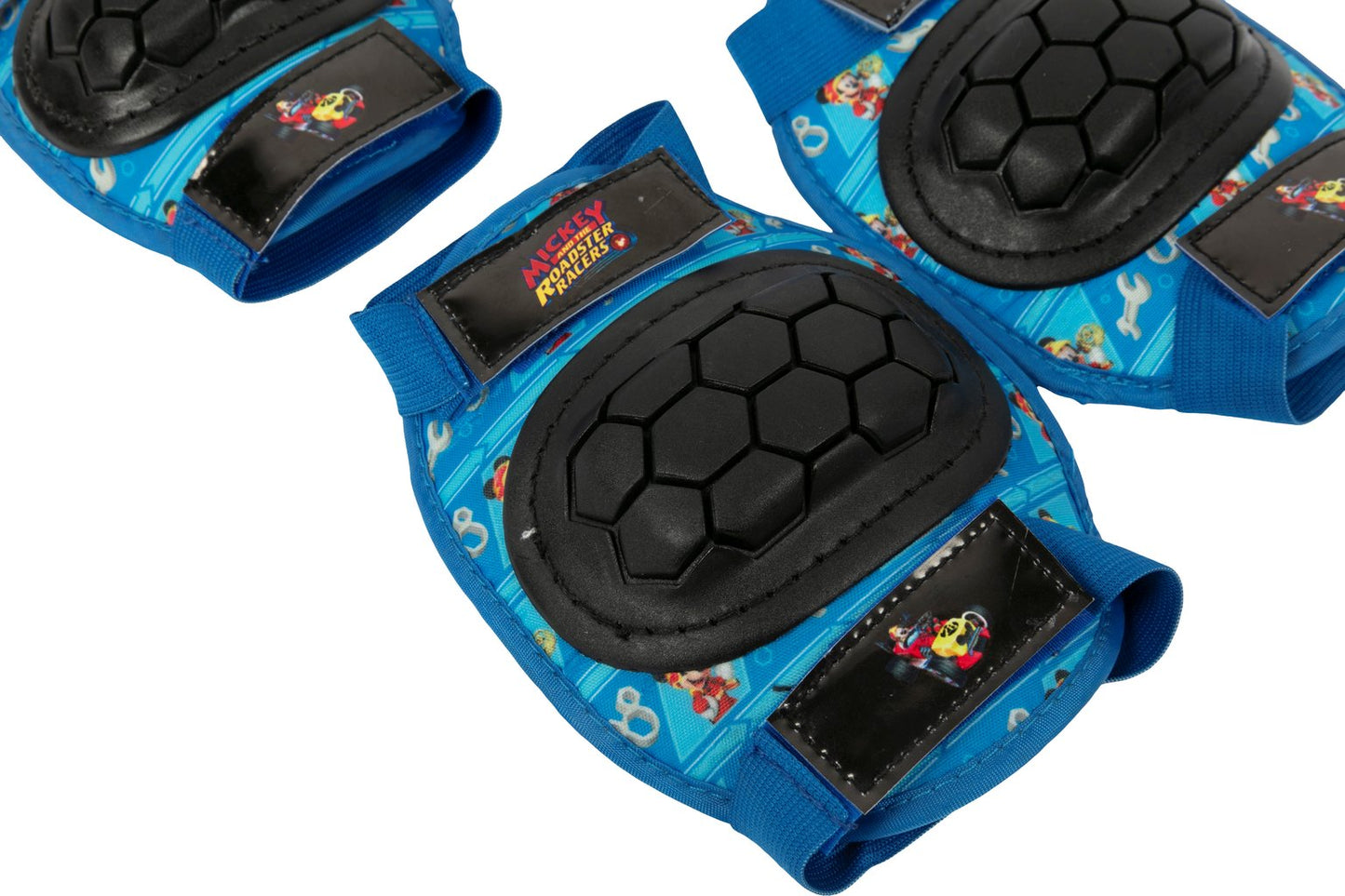 TATAWAY Kit con gomitiere e ginocchiere Disney Mickey Mouse da 3-6 anni TagliaxS