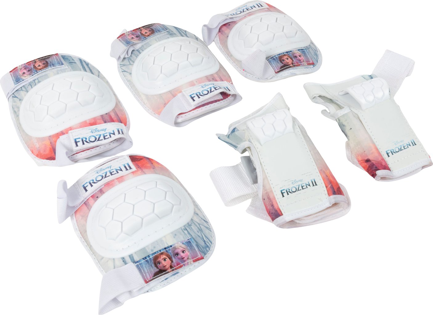 TATAWAY Kit con gomitiere ginocchiere e polsiere Disney Frozen 3-6 anni TagliaxS