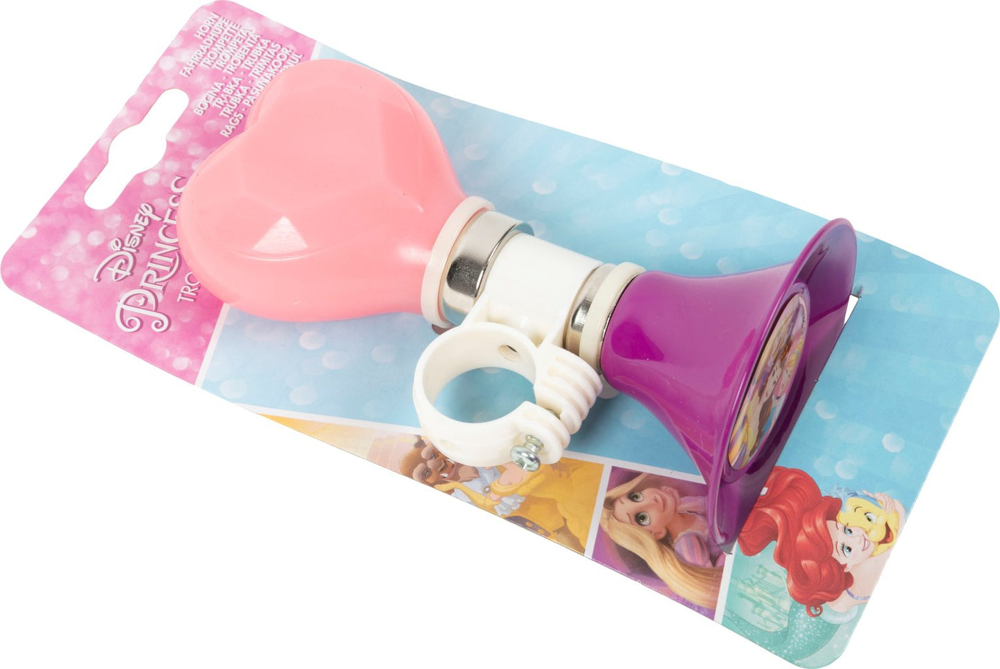 TATAWAY Trombetta Disney Principesse per bicicletta da bambina con corpo
