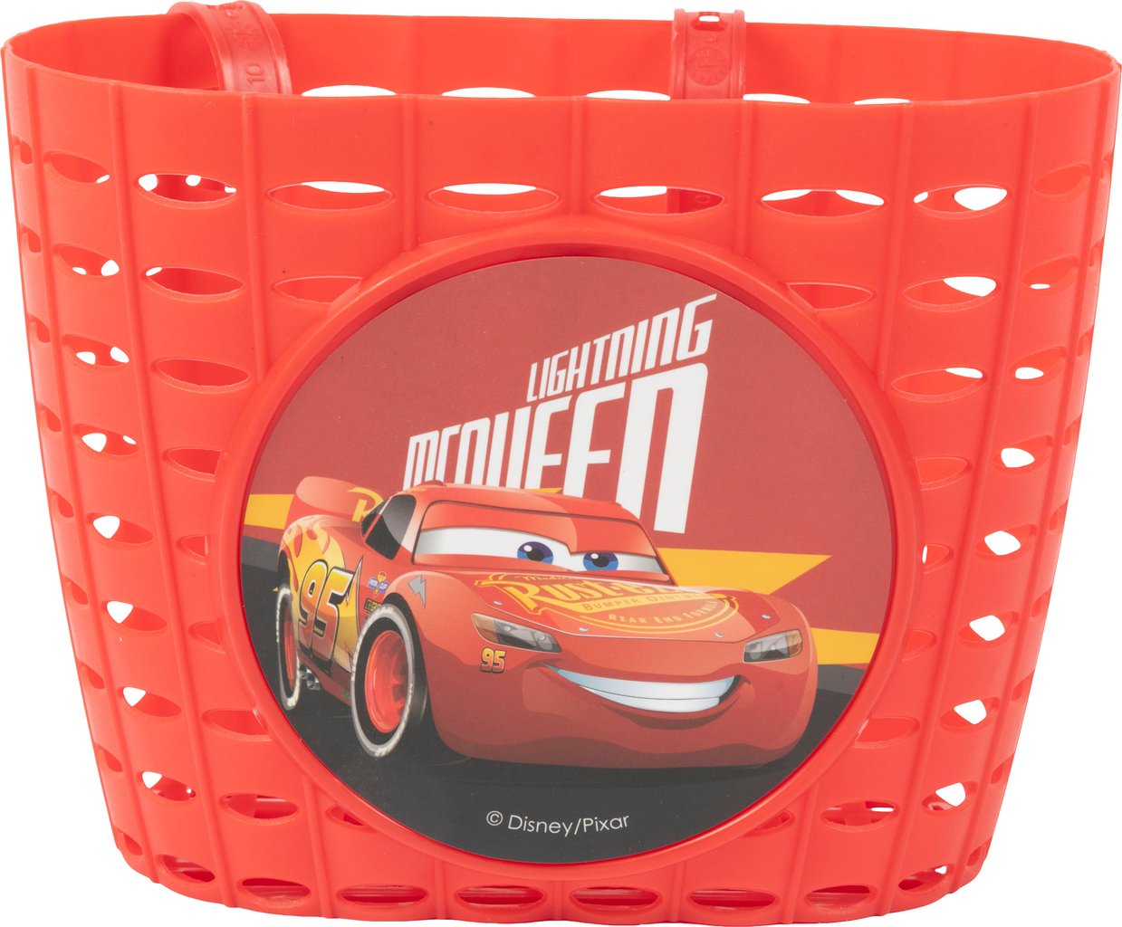 TATAWAY Cestino Disney Cars per bicicletta da bambino in palstica di colore