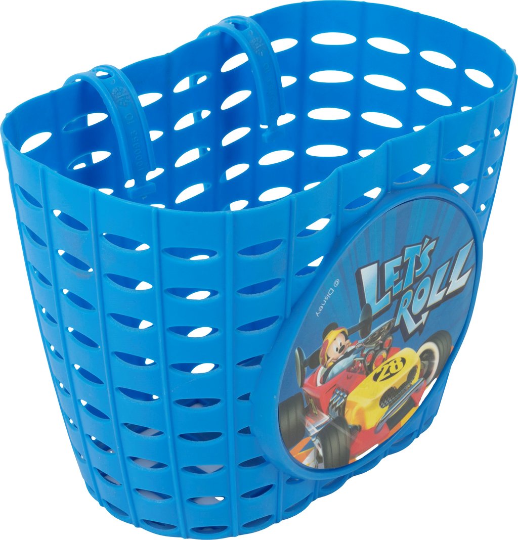 TATAWAY Cestino Disney Mickey Mouse per bicicletta da bambino in palstica