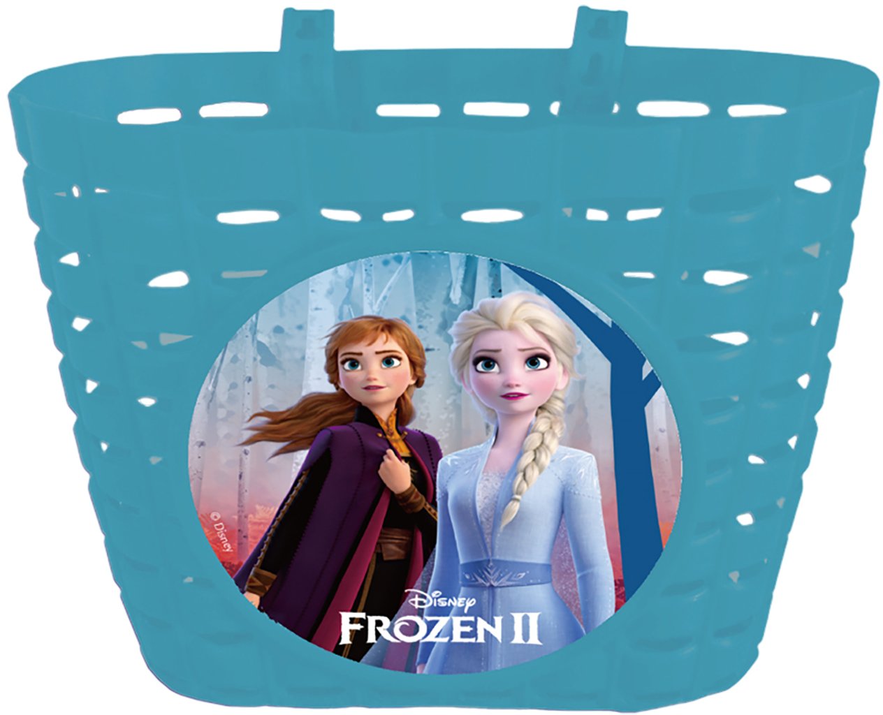 TATAWAY Cestino Disney Frozen per bicicletta da bambina, in palstica di colore