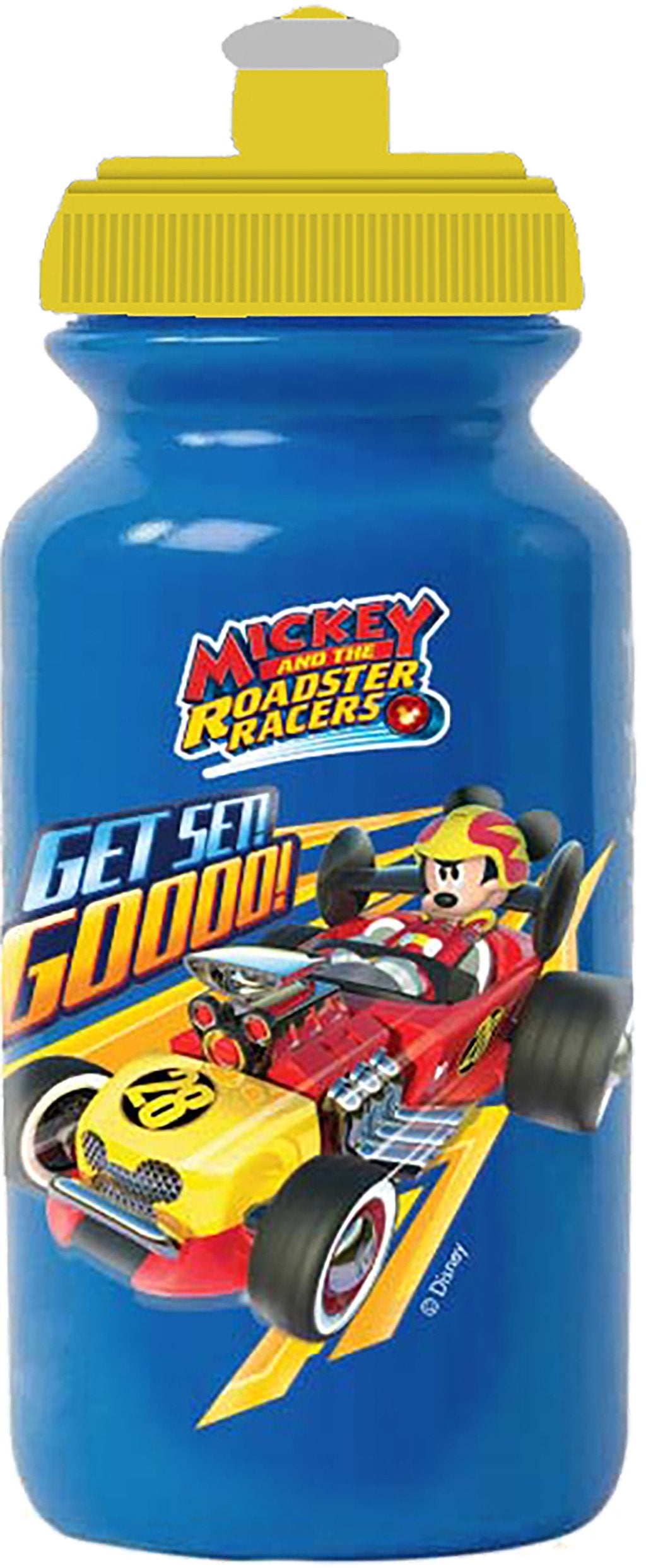 TATAWAY Borraccia blu per bambini in plastica Disney Mickey Mouse da 380 ml