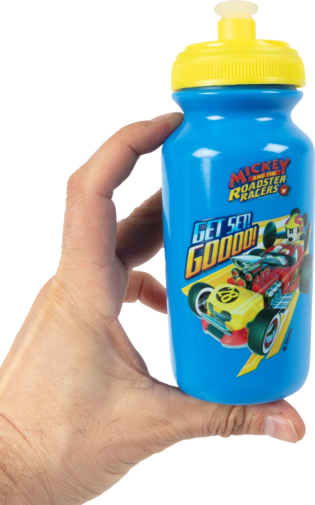 TATAWAY Borraccia blu per bambini in plastica Disney Mickey Mouse da 380 ml