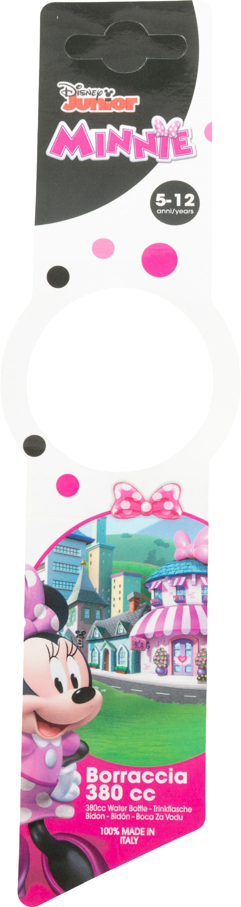 TATAWAY Borraccia Bici Minnie 380 ml Bambini Disney Con Tappo Auto Mouse