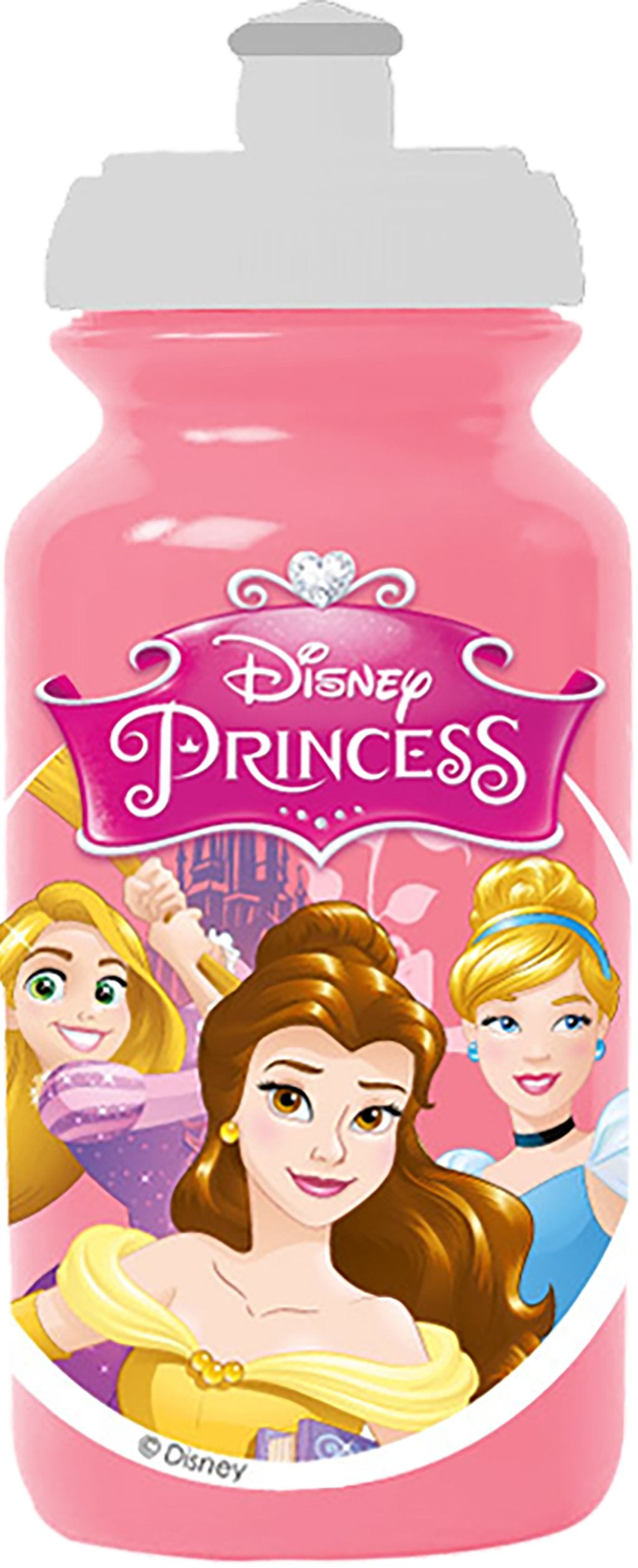 TATAWAY Borraccia Bici Principesse 380 ml Bambini Disney Con Tappo Auto