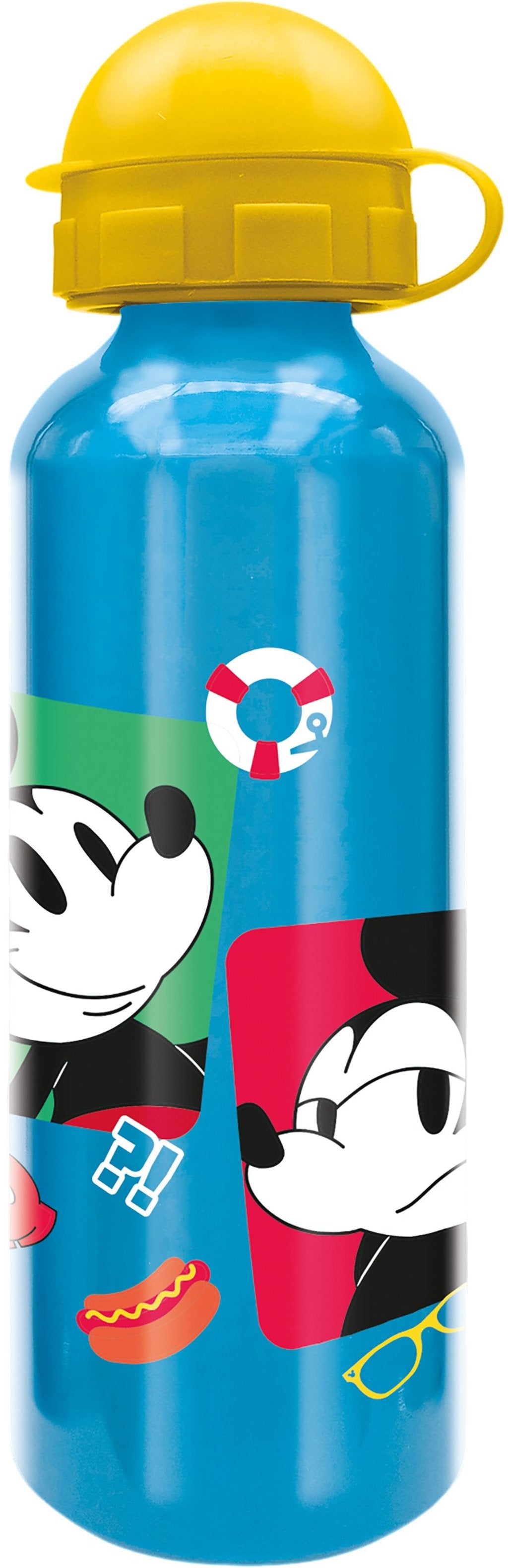 STOR Borraccia in Alluminio per Bambini con Grafica Disney Mickey Mouse da 530