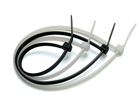 FASCETTA CABLAGGIO NERA 4.8X300 confezione da PEZZI 100