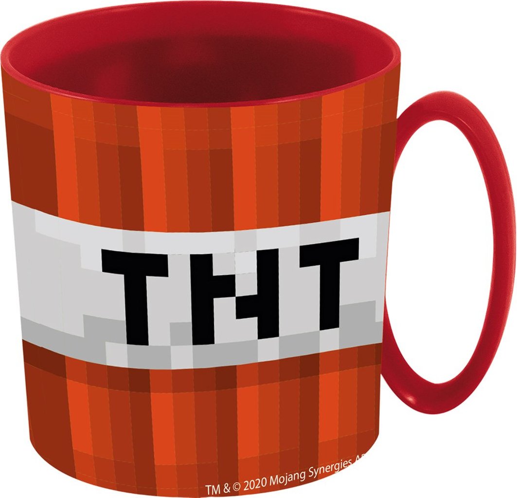 STOR Tazza Microwave per Bambini con Grafica di Mojang Minecraft da 350 ml