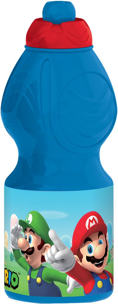 Borraccia Originale Nintendo per Bambini di Super Mario da 400 ml.