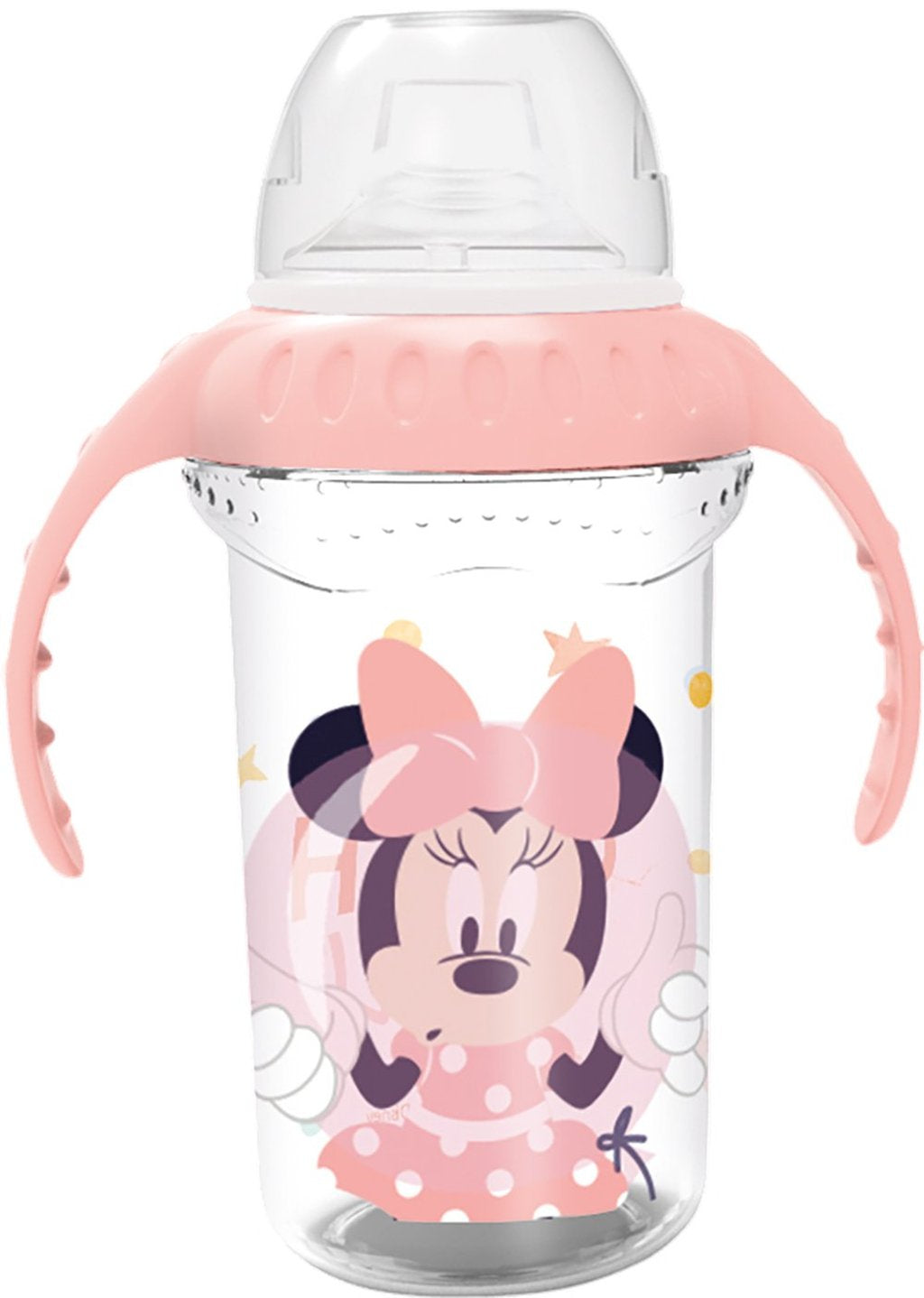 STOR Bicchiere Bambini da viaggio Disney Minnie 330 ml senza BPA con 2