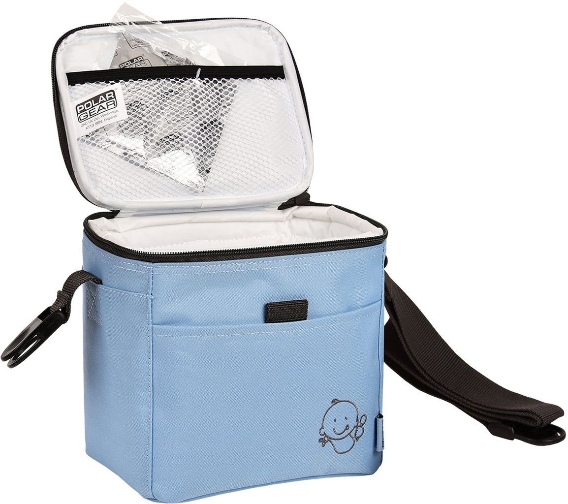 POLAR GEAR Borsa Termica DNC UK per bambini piccoli blu pastello professional