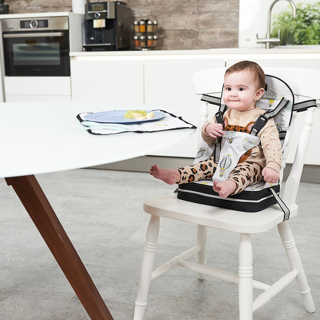 POLAR GEAR Alza Sedia con Tovaglietta per Bambini, senza BPA, lavabile
