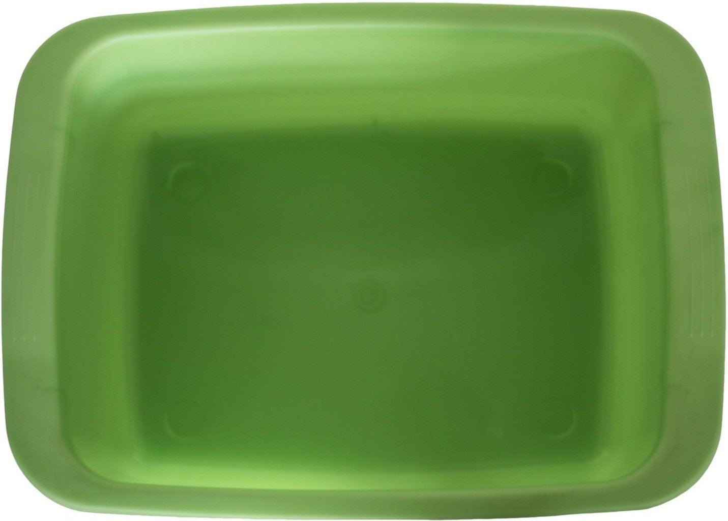 START Machiavelli catino rettangolare verde. Bacinella in plastica di capacit?