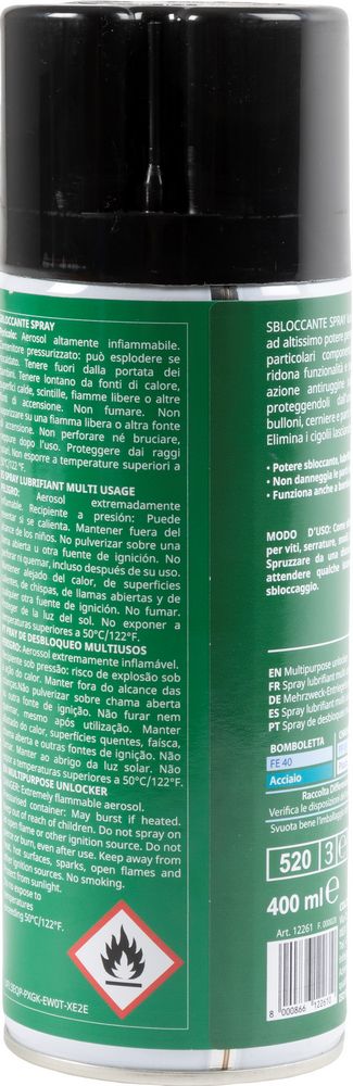 Sbloccante spray 400ml multiuso
