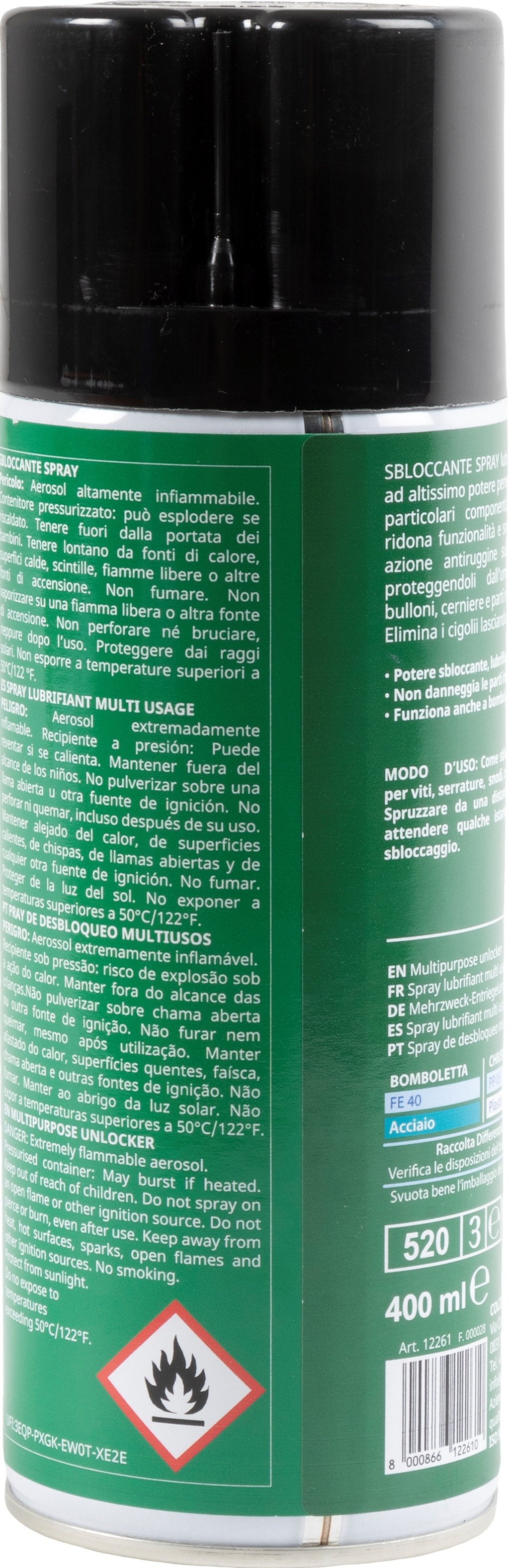 QUANTUM ENERGY Magneti Marelli Spray 400 ml multiuso sbloccante e lubrificante