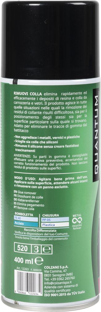 Spray rimuovi colla 400 ml