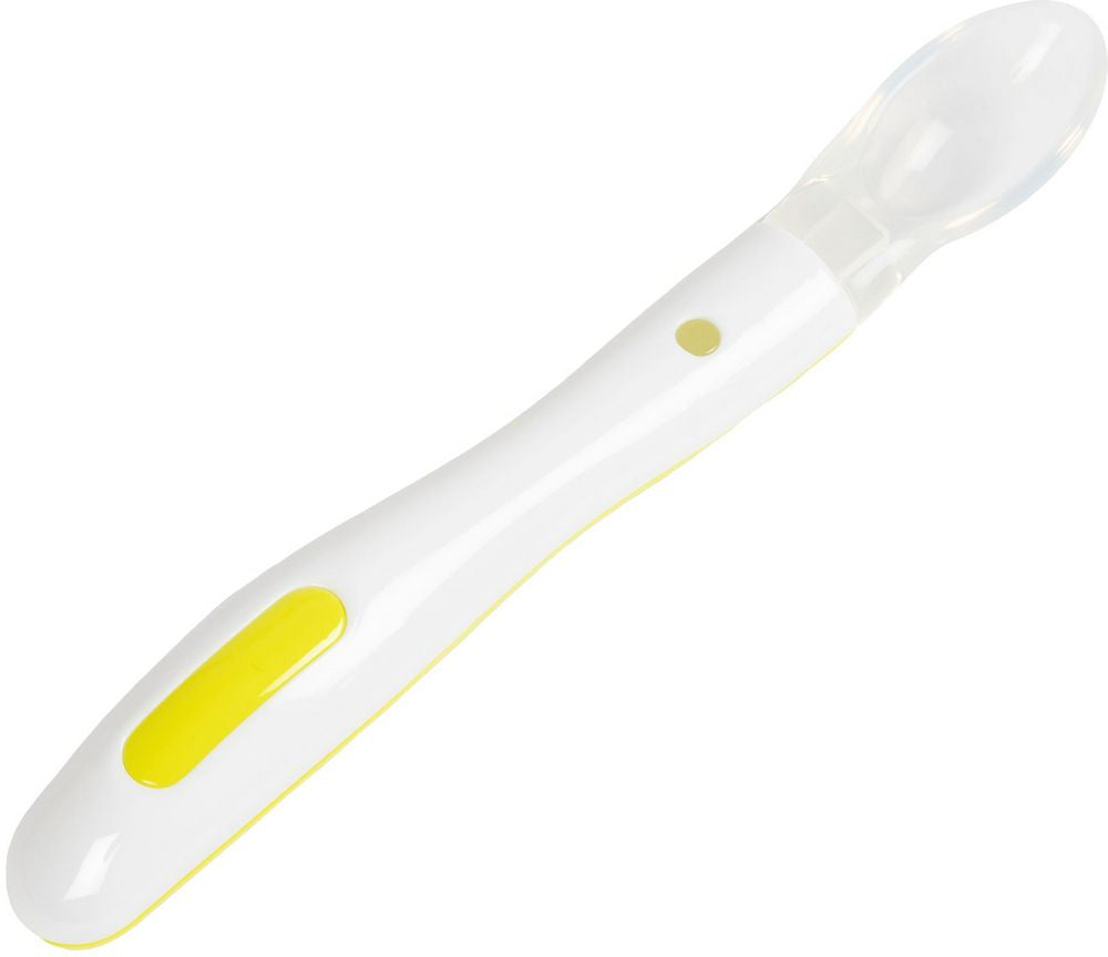 Cucchiaio prima pappa neonati in silicone