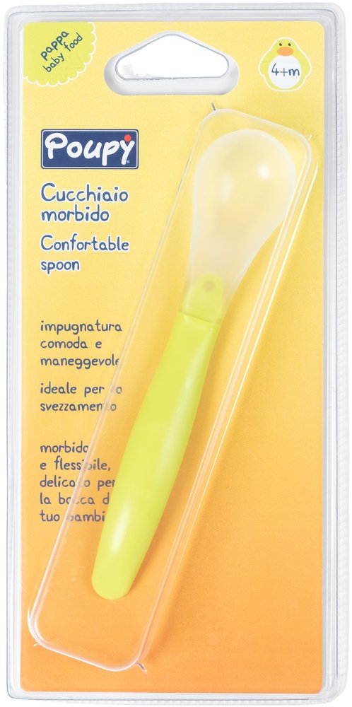 Cucchiaio per neonati in silicone