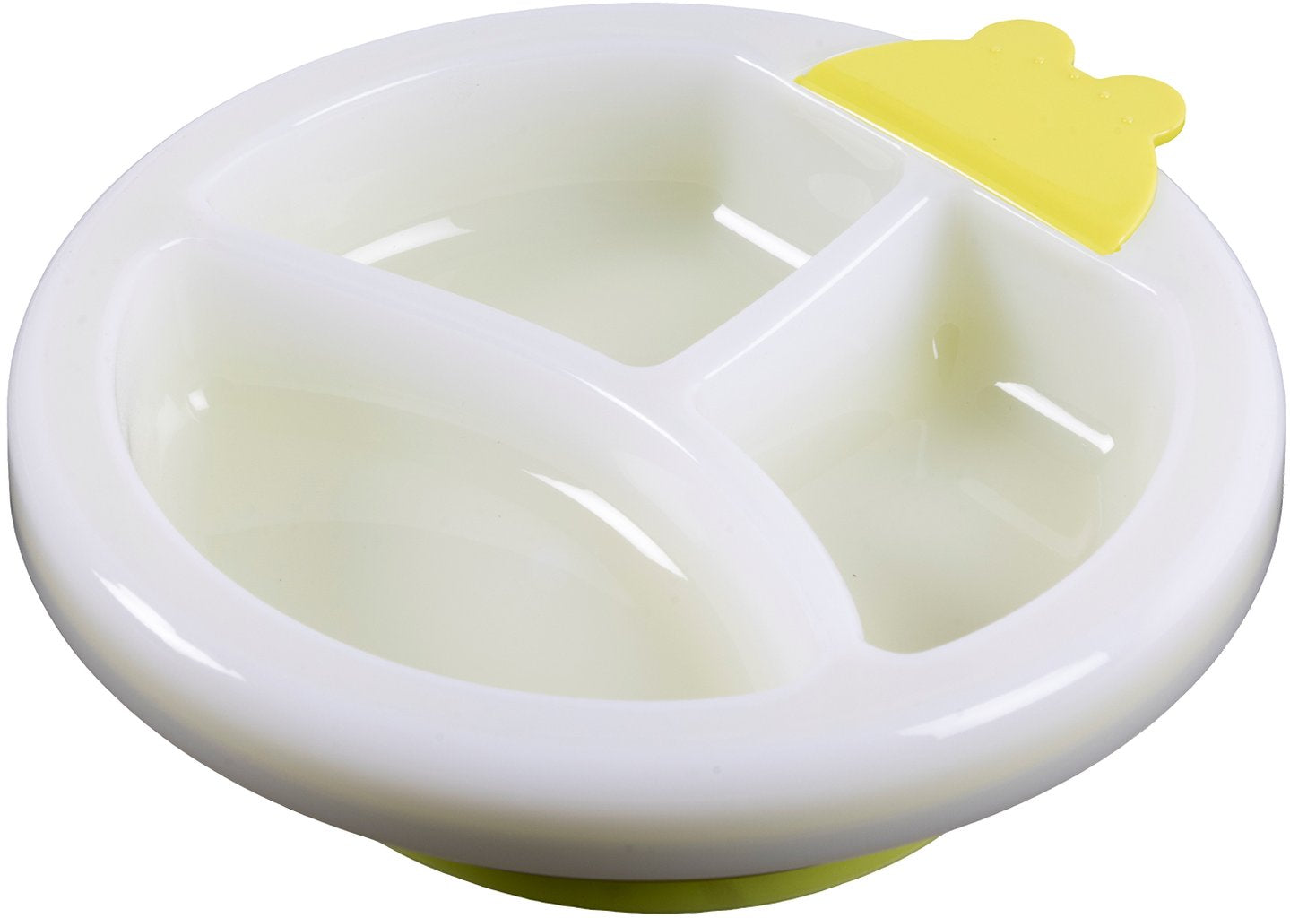 POUPY Piatto Pappa Calda per bambini con fondo antiscivolo ideale per il