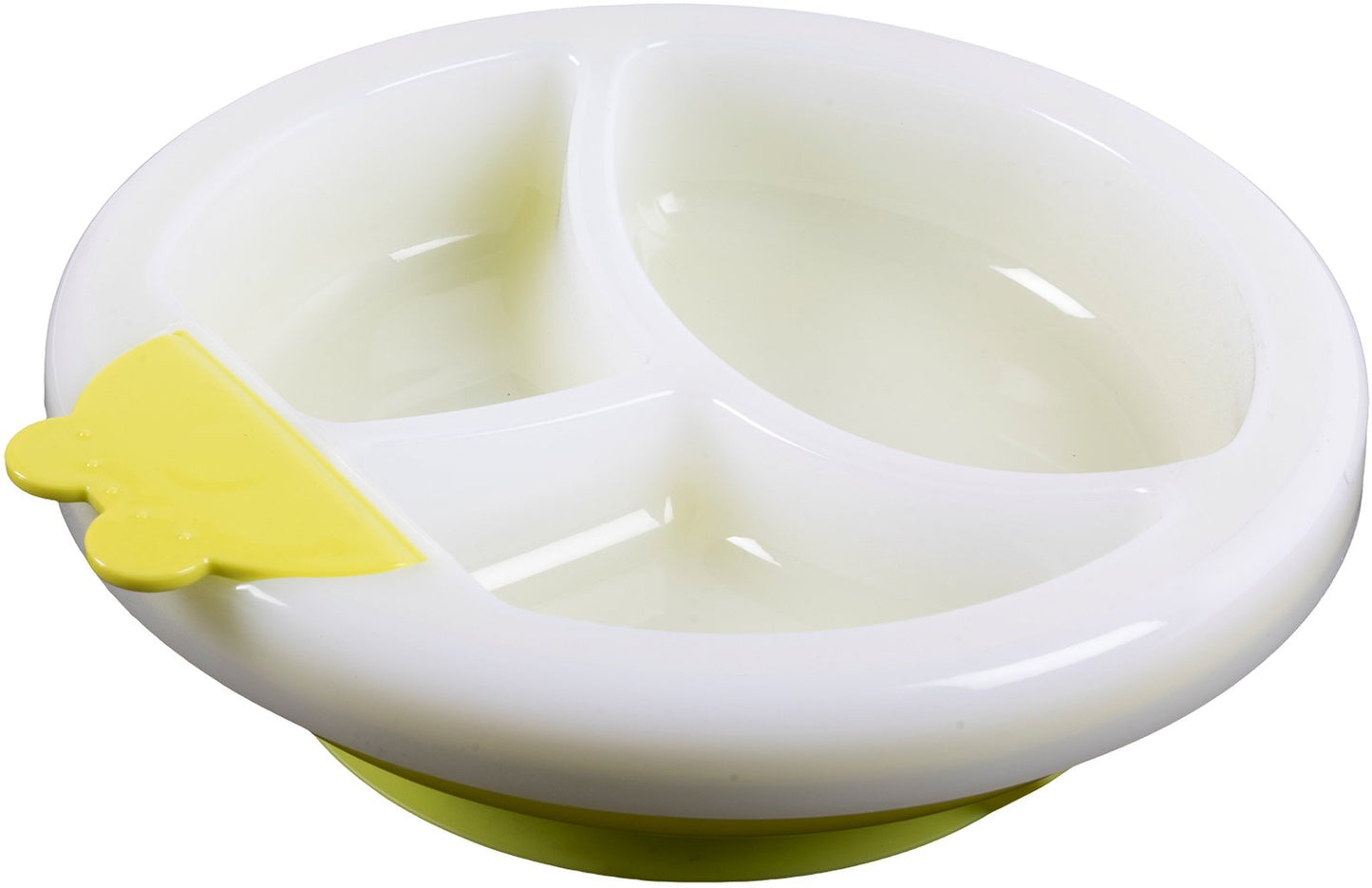POUPY Piatto Pappa Calda per bambini con fondo antiscivolo ideale per il