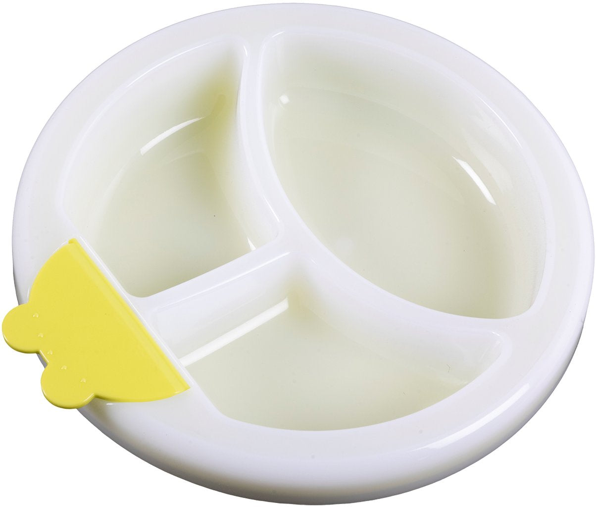 POUPY Piatto Pappa Calda per bambini con fondo antiscivolo ideale per il
